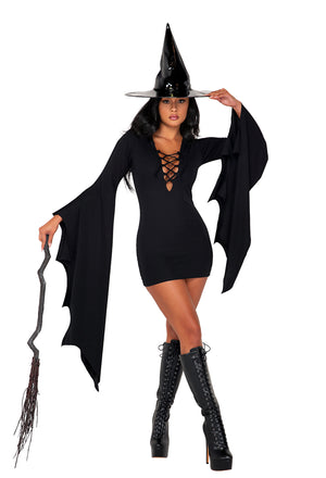 2PC MIDNIGHT COVEN WITCH COSTUME
