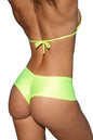 Cheeky Neon Yellow Basic Booty Shorts