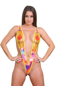 NEW Fire Ball Naked Stripper Slingshot - Stripper Clothing